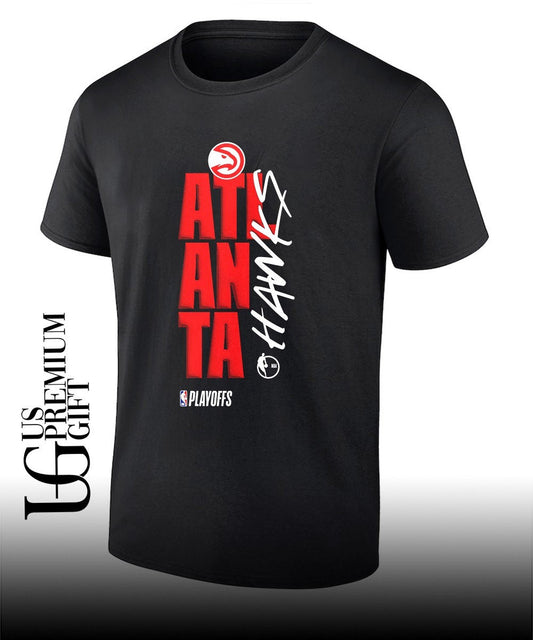 Atlanta Hawks basketball 2026 NBA Playoff logo shirt Unisex T-shirt, Sweatshirt, Hoodie, Long Sleeve Tee - T-Shirt, Sweatshirt, Hoodie