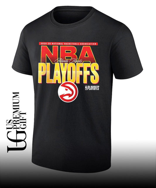 Atlanta Hawks basketball 2026 NBA Playoffs shirt Unisex T-shirt, Sweatshirt, Hoodie, Long Sleeve Tee - T-Shirt, Sweatshirt, Hoodie