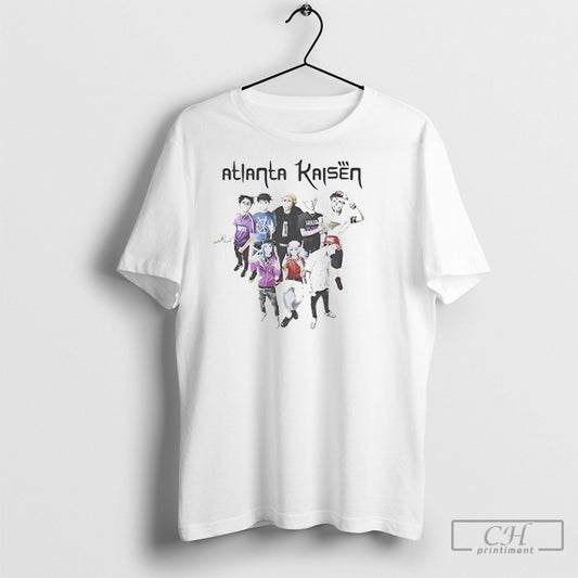 Atlanta Kaisen Characters 2025 Shirt Unisex T-shirt, Sweatshirt, Hoodie, Long Sleeve Tee - T-Shirt, Sweatshirt, Hoodie