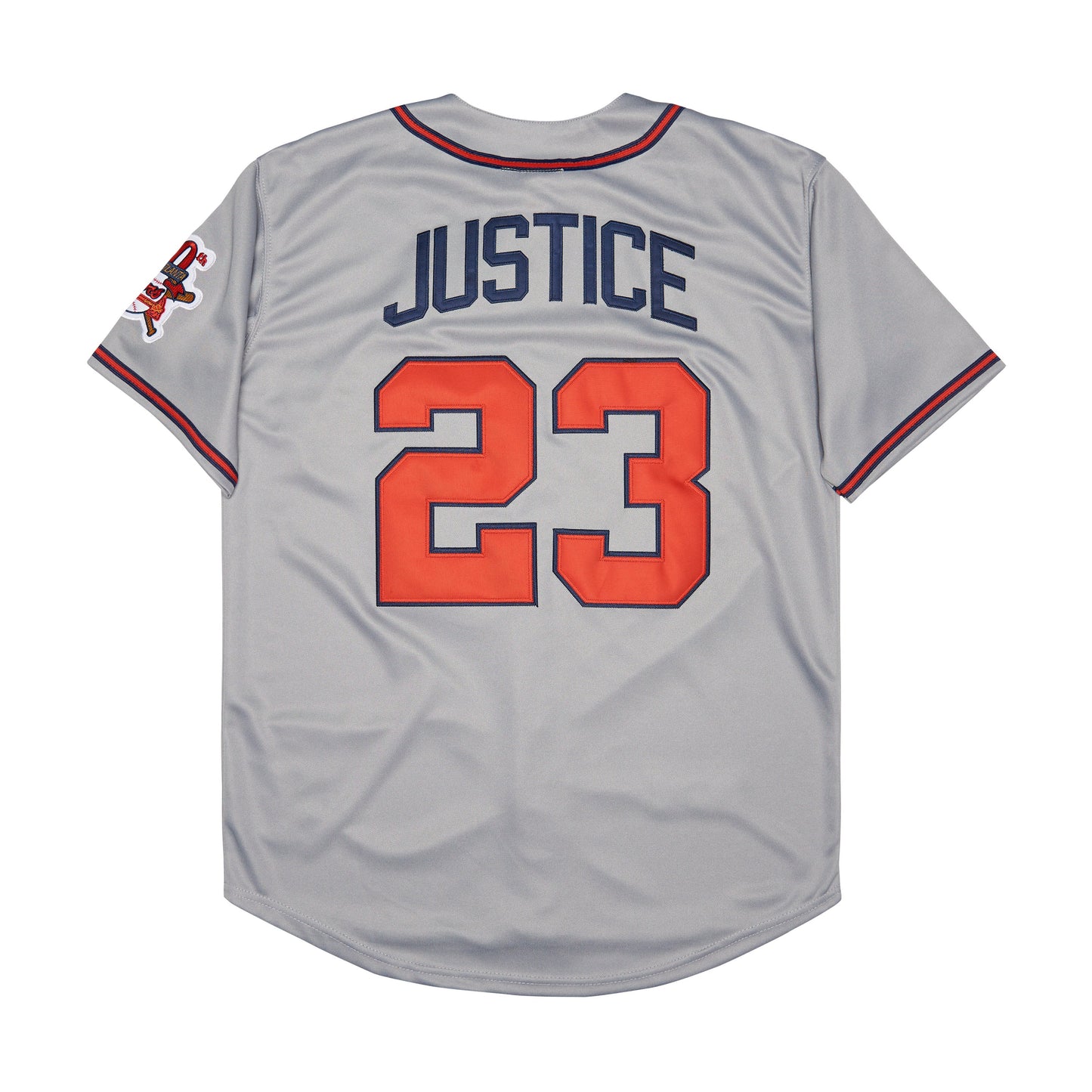 Atlanta Braves #23 David Justice Style 1 Baseball Jersey baseball jersey product view 1