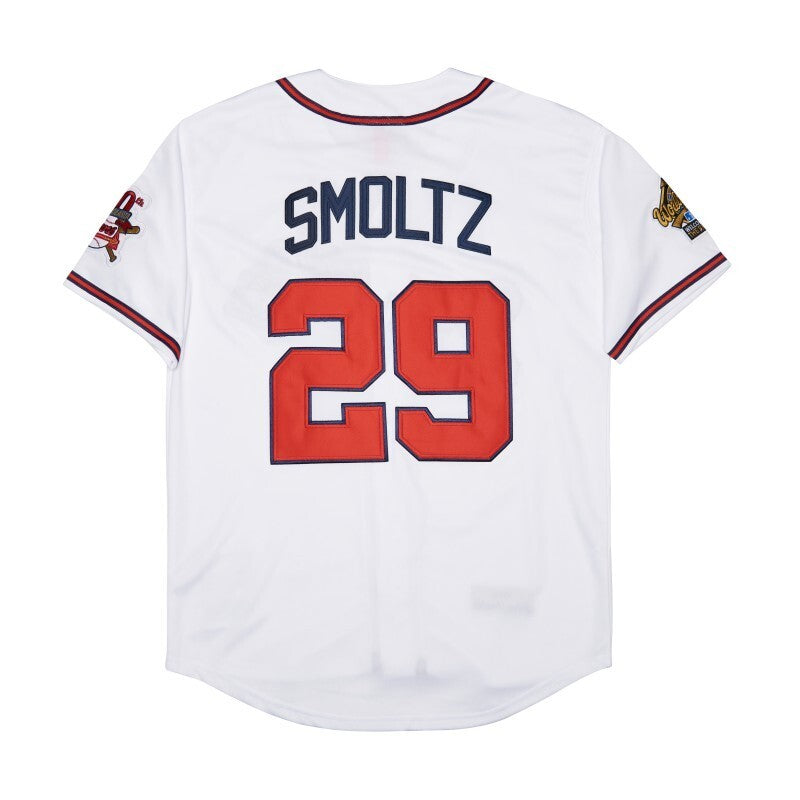 Atlanta Braves #29 John Smoltz Style 6 Baseball Jersey baseball jersey product view 1