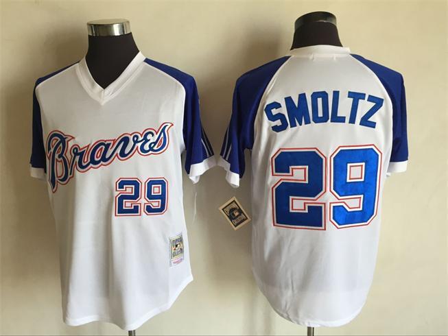 Atlanta Braves #29 Style 2 Baseball Jersey baseball jersey product view 1