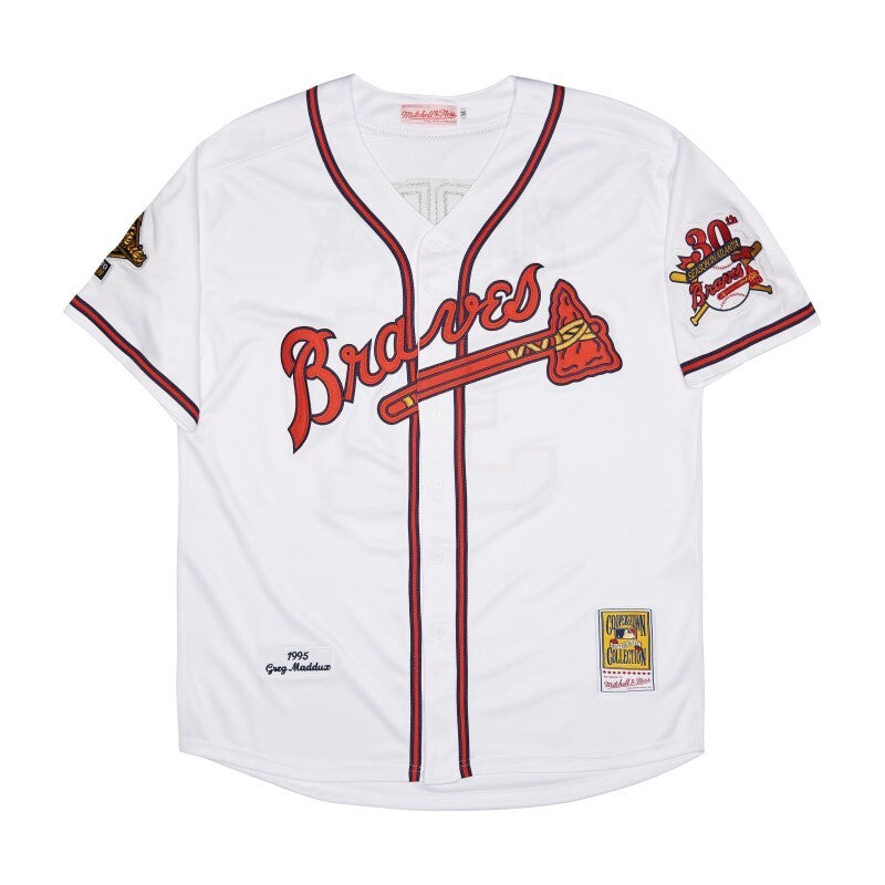 Atlanta Braves #31 Greg Maddux Style 2 Baseball Jersey baseball jersey product view 1