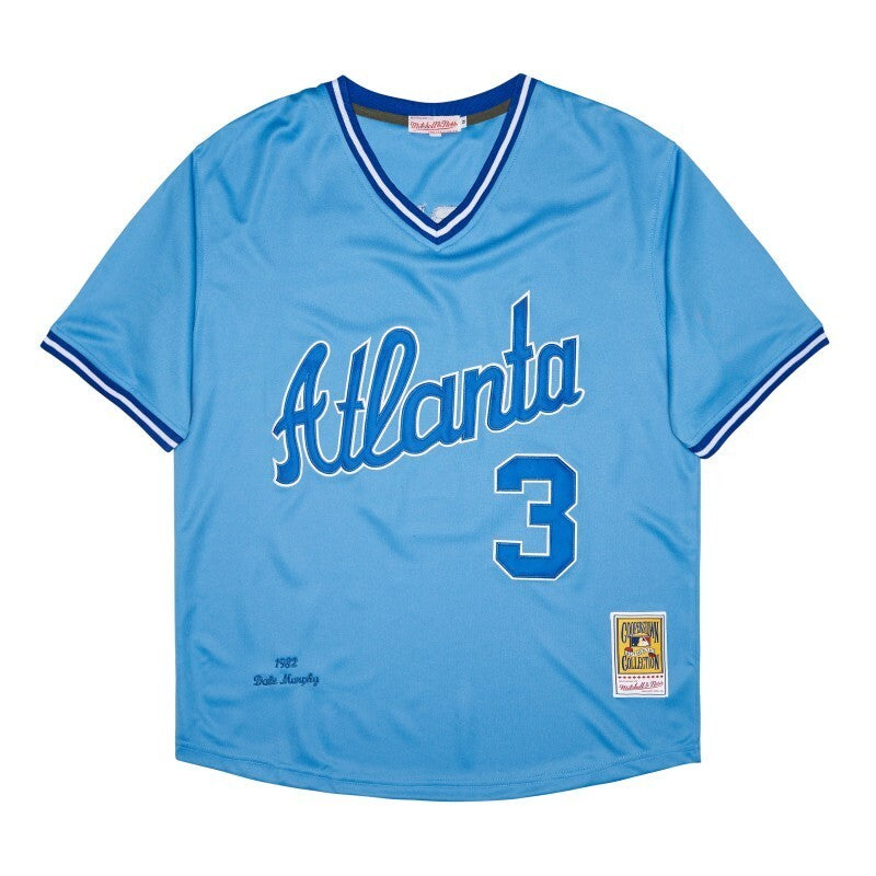 Atlanta Braves #3 Dale Murphy Style 2 Baseball Jersey baseball jersey product view 1