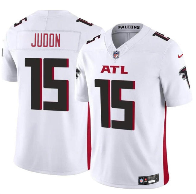 Atlanta Falcons #15 Matthew Judon White 2024 F.U.S.E Vapor Untouchable Football Jersey football jersey product view 1