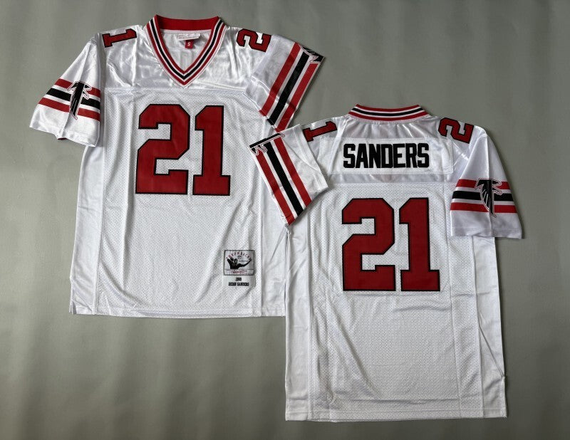 Atlanta Falcons #21 Deion Sanders Atlanta Falcons Style 2 Football Jersey football jersey product view 1