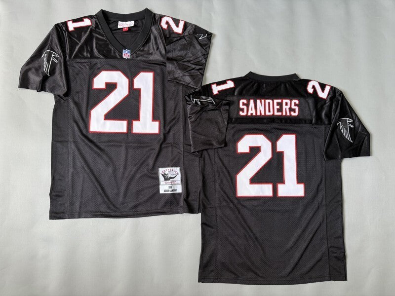 Atlanta Falcons #21 Deion Sanders Atlanta Falcons Style 3 Football Jersey football jersey product view 1