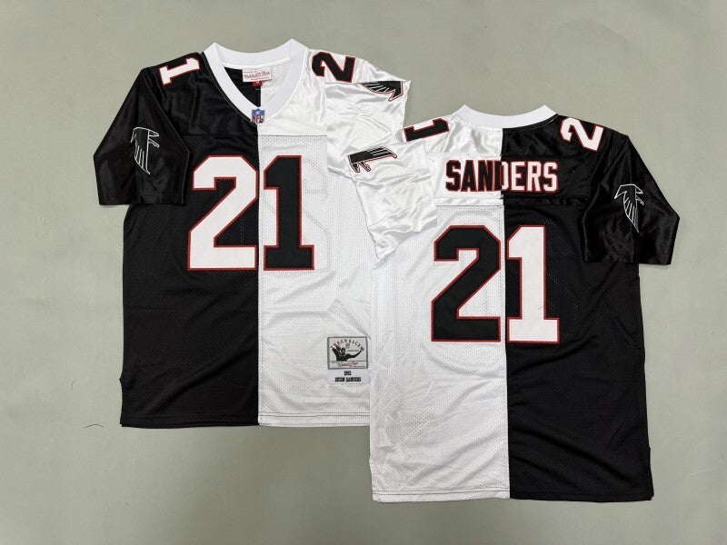 Atlanta Falcons #21 Deion Sanders Atlanta Falcons Style 7 Football Jersey football jersey product view 1