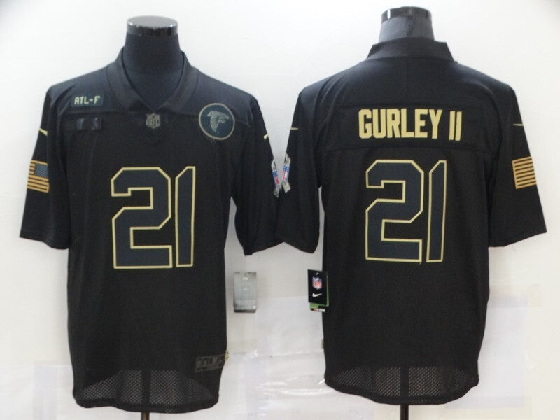 Atlanta Falcons #21 Todd Gurley 20 Salute 550 Football Jersey football jersey product view 1