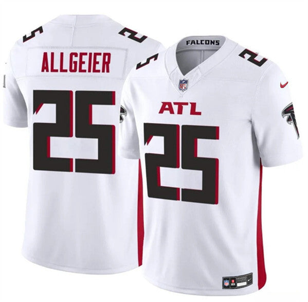 Atlanta Falcons #25 Tyler Allgeier White 2024 F.U.S.E. Vapor Untouchable Football Jersey football jersey product view 1