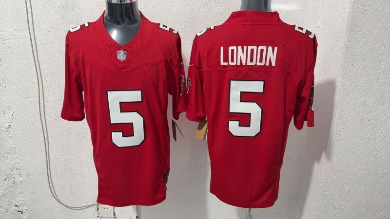 Atlanta Falcons #5 Drake London Style 3 Football Jersey football jersey product view 1