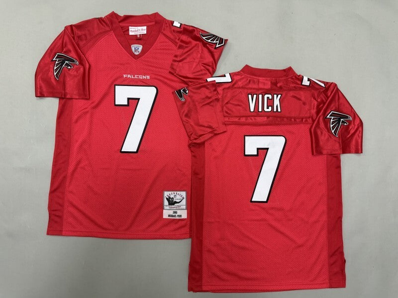 Atlanta Falcons #7 Michael Vick Atlanta Falcons Style 2 Football Jersey football jersey product view 1