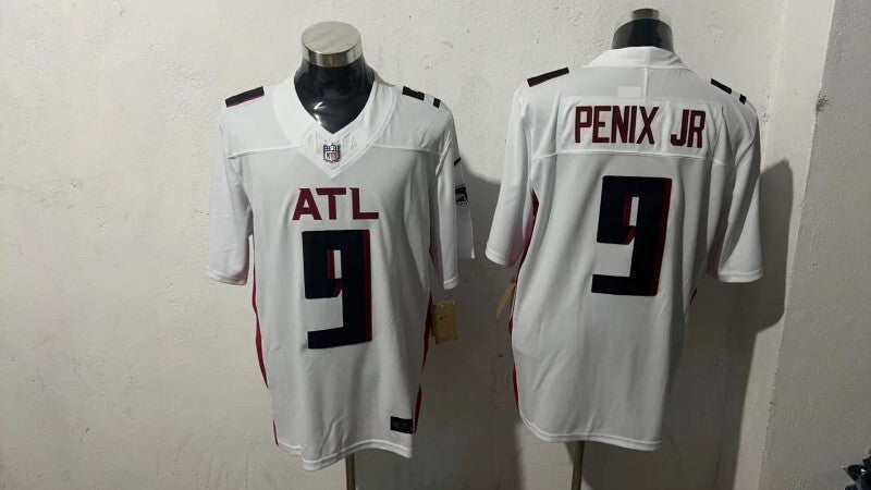 Atlanta Falcons #9 Michael Penix Jr Style 3 Football Jersey football jersey product view 1