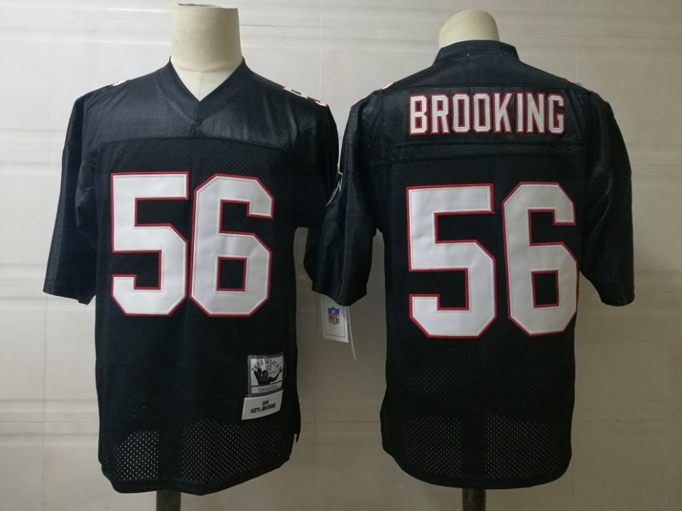 Atlanta Falcons # 56 Keith Brooking Football Jersey football jersey product view 1