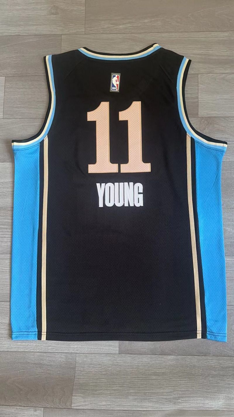 Atlanta Hawks #11 Trae Young 24 Season Hawks 11 City Edition Style 1 Basketball Jersey basketball jersey product view 1