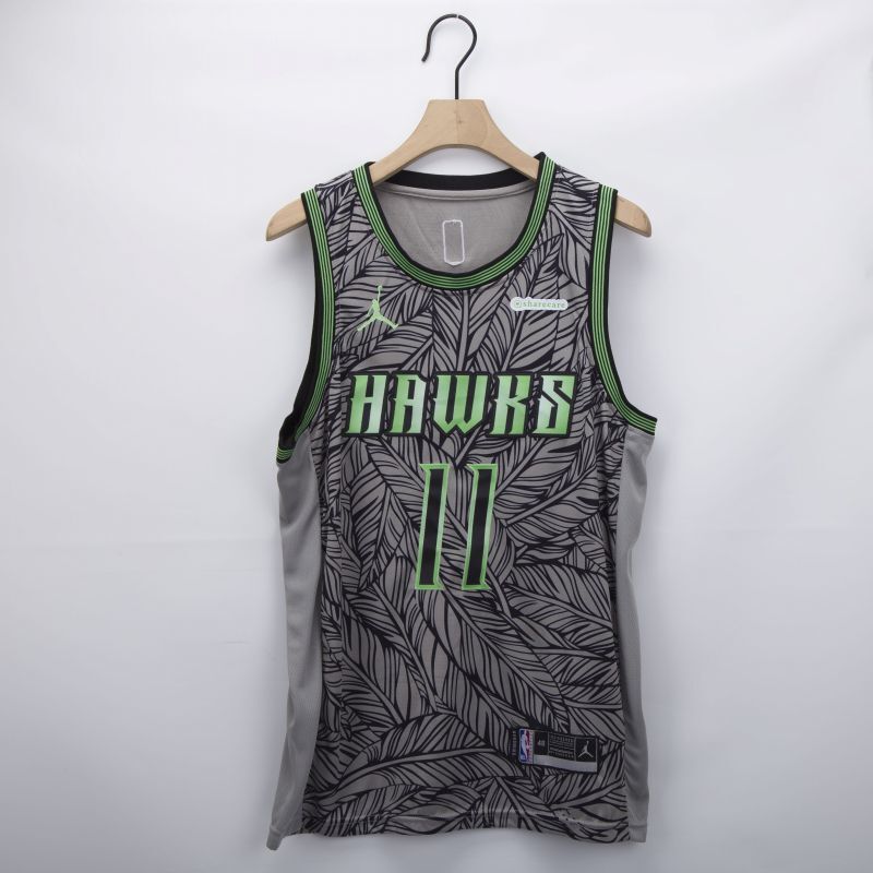 Atlanta Hawks #11 Trae Young Hawks 11 Fashion Edition Style 2 Basketball Jersey basketball jersey product view 1