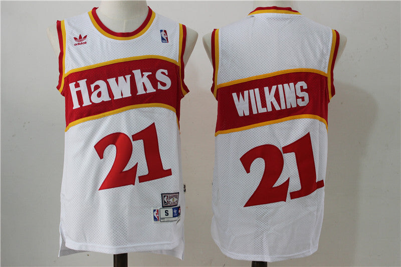 Atlanta Hawks #21 Style 1 Basketball Jersey basketball jersey product view 1