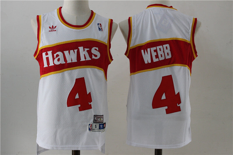 Atlanta Hawks #4 Style 1 Basketball Jersey basketball jersey product view 1