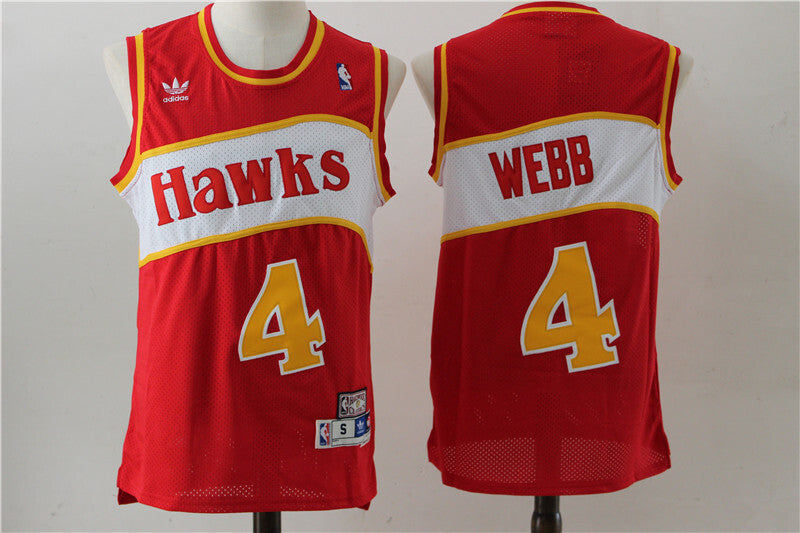 Atlanta Hawks #4 Style 2 Basketball Jersey basketball jersey product view 1