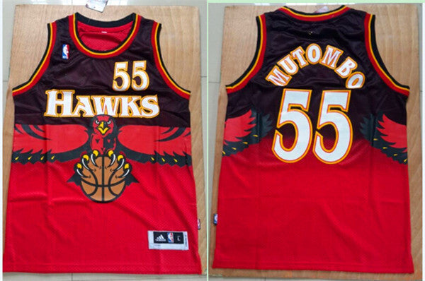Atlanta Hawks #55 Style 2 Basketball Jersey basketball jersey product view 1