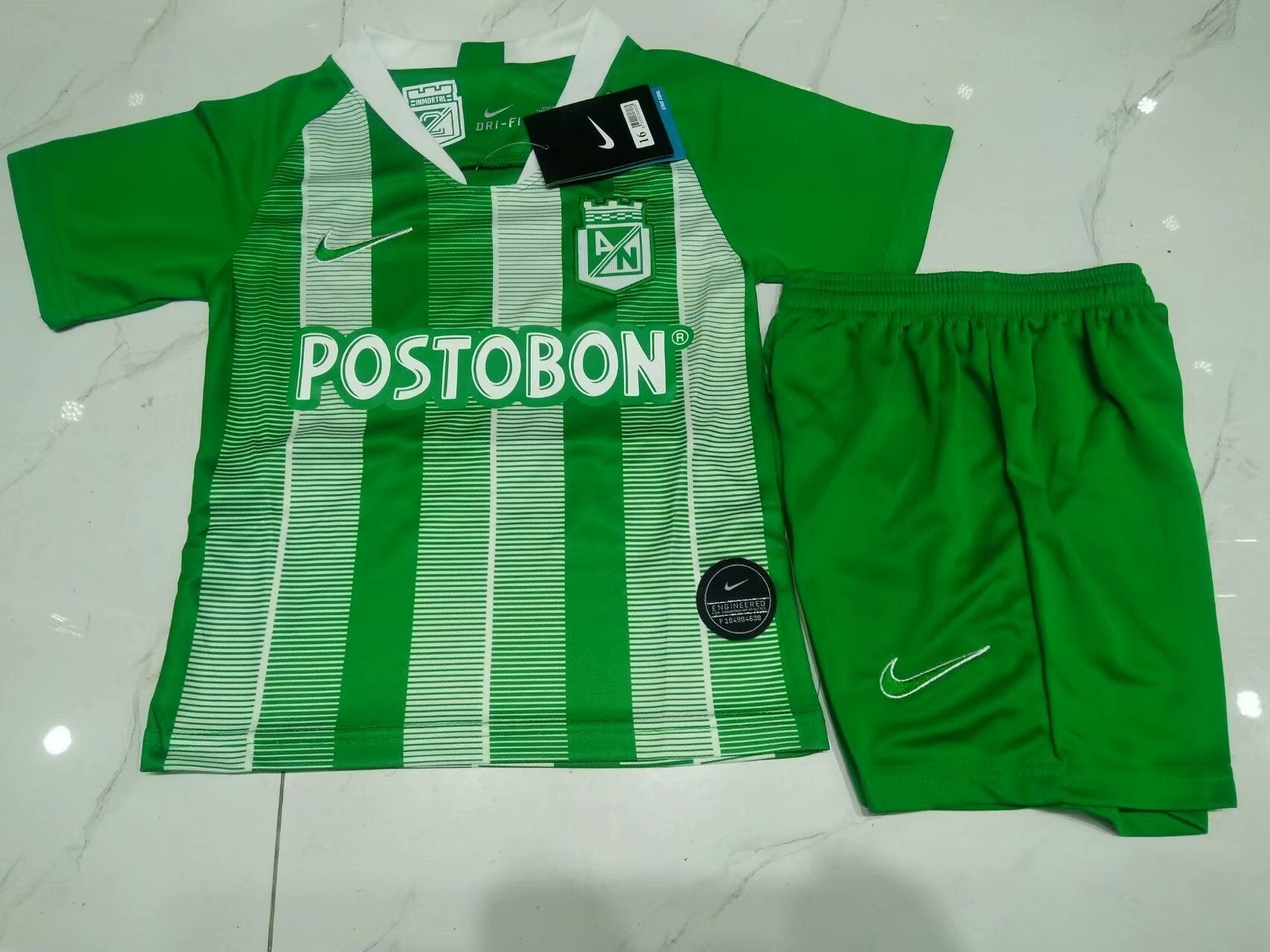 Atletico Nacional Nationals Soccer Jersey baseball jersey product view 1