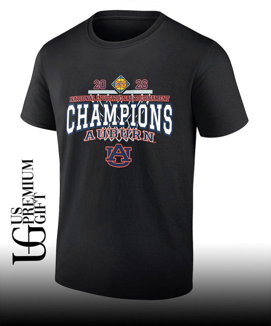 Auburn Tigers 2026 NIT National Invitational Tournament Champions shirt Unisex T-shirt, Sweatshirt, Hoodie, Long Sleeve Tee - T-Shirt, Sweatshirt, Hoodie