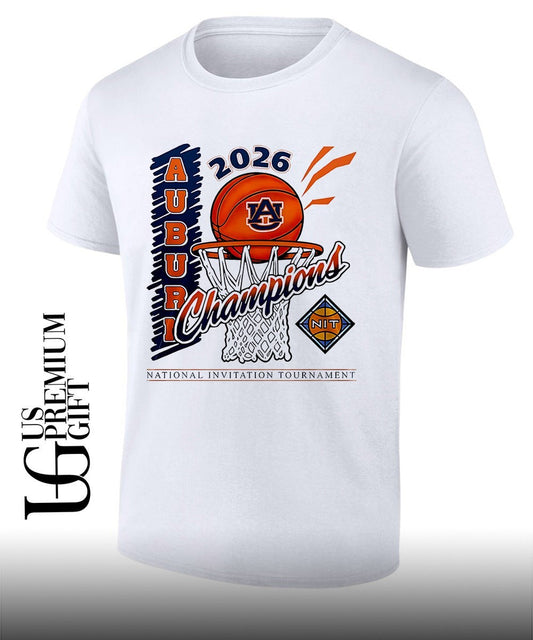 Auburn Tigers Basketball 2026 Invitational Champions shirt Unisex T-shirt, Sweatshirt, Hoodie, Long Sleeve Tee - T-Shirt, Sweatshirt, Hoodie