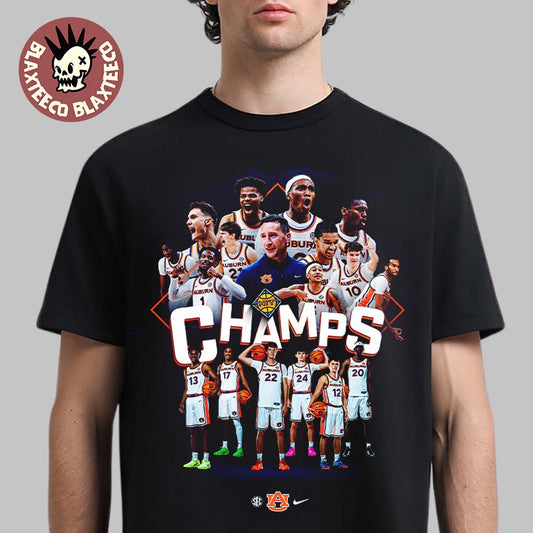 Auburn Tigers Mens Basketball 2026 NIT Champions Team Members T-Shirt Unisex T-shirt, Sweatshirt, Hoodie, Long Sleeve Tee - T-Shirt, Sweatshirt, Hoodie