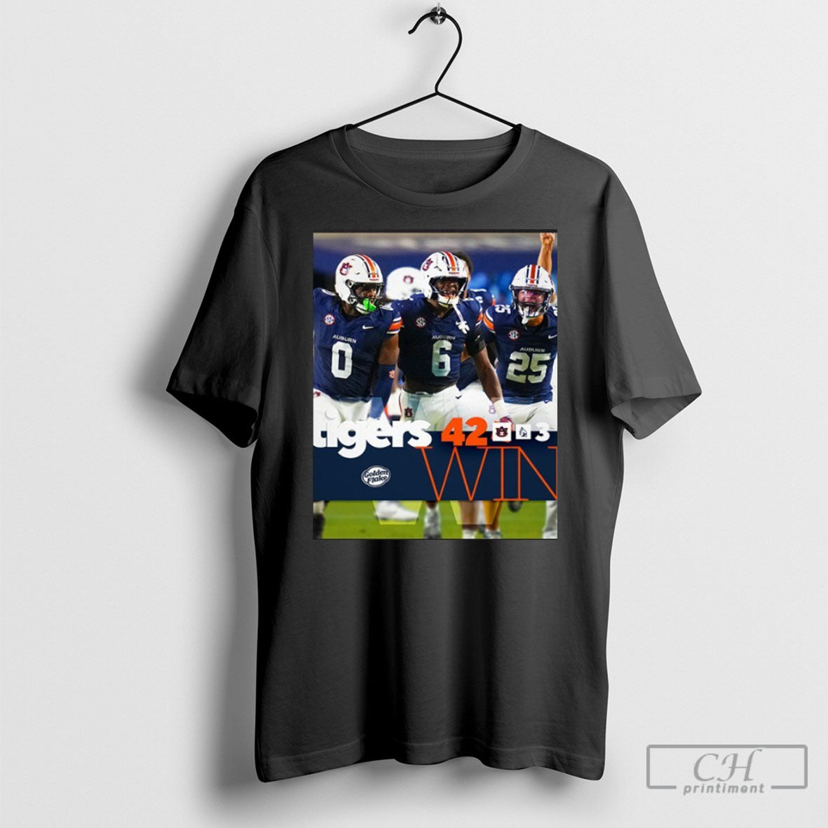 Auburn Tigers Win 42 3 Ball State Poster Unisex T-shirt, Sweatshirt, Hoodie, Long Sleeve Tee - T-Shirt, Sweatshirt, Hoodie