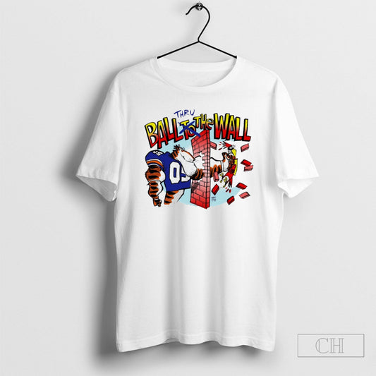 Auburn Tigers Ball Thru The Wall Shirt Tee Unisex T-shirt, Sweatshirt, Hoodie, Long Sleeve Tee - T-Shirt, Sweatshirt, Hoodie