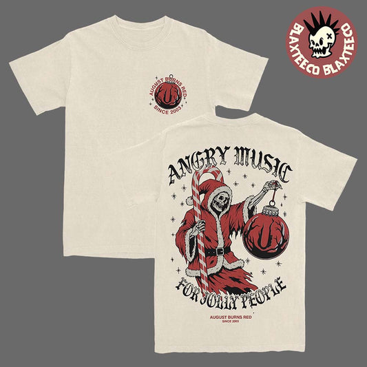 August Burns Red Christmas 2025 Angry Music For Jolly People Jolly Reaper T-Shirt Unisex T-shirt, Sweatshirt, Hoodie, Long Sleeve Tee - T-Shirt, Sweatshirt, Hoodie