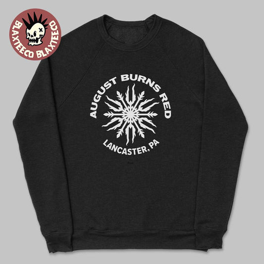 August Burns Red Lancaster PA Christmas 2025 Snowflake Crewneck Sweatshirt Unisex T-shirt, Sweatshirt, Hoodie, Long Sleeve Tee - T-Shirt, Sweatshirt, Hoodie