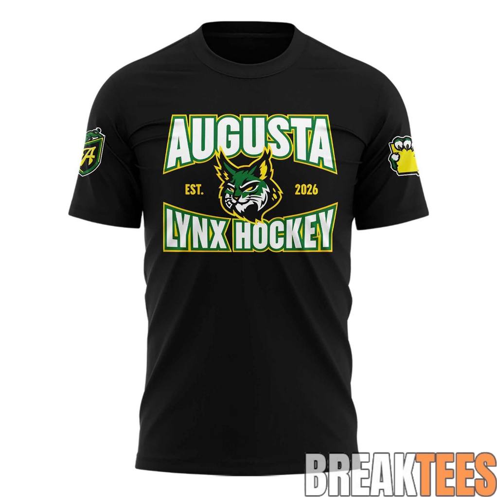 Augusta Lynx EST Prime Black - Adult & Kids T-Shirts, Sweatshirts & Hoodies apparel design preview 2