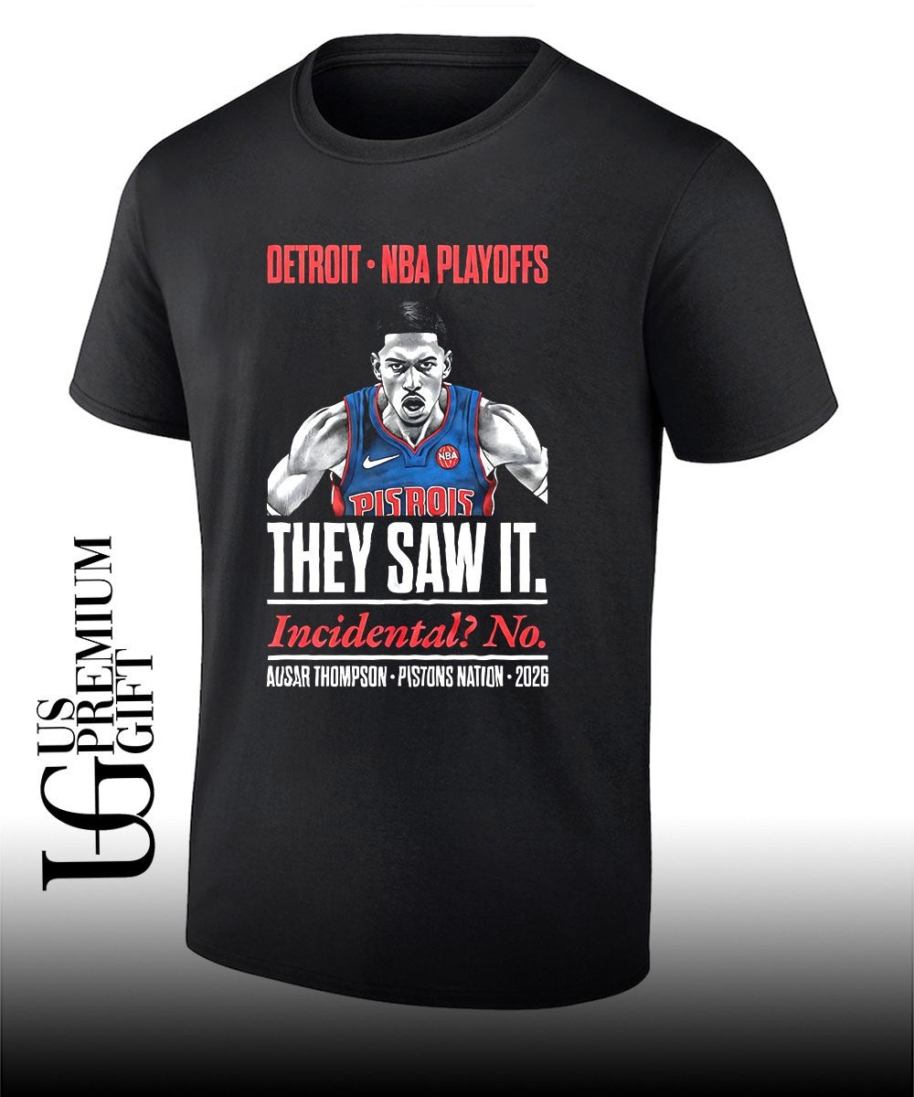 Ausar Thompson Detroit Pistons No Call Playoffs 2026 shirt Unisex T-shirt, Sweatshirt, Hoodie, Long Sleeve Tee - T-Shirt, Sweatshirt, Hoodie