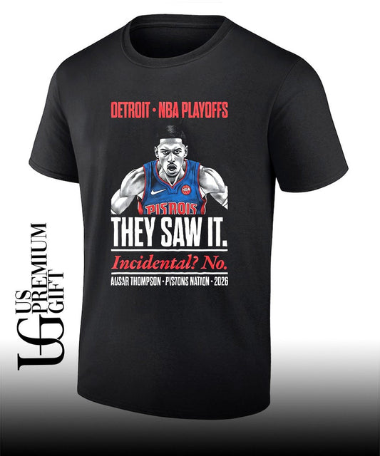 Ausar Thompson Detroit Pistons No Call Playoffs 2026 shirt Unisex T-shirt, Sweatshirt, Hoodie, Long Sleeve Tee - T-Shirt, Sweatshirt, Hoodie