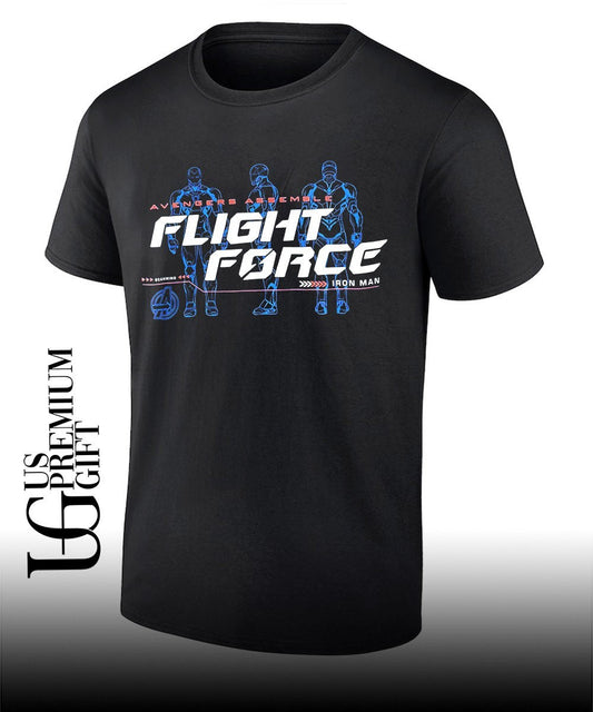 Avengers Assemble Flight Force Iron Man shirt Unisex T-shirt, Sweatshirt, Hoodie, Long Sleeve Tee - T-Shirt, Sweatshirt, Hoodie