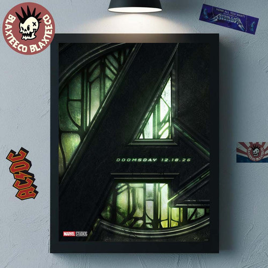 Avengers Doomsday Official Poster In Theaters On December 18 2026 Home Decor Poster Canvas - T-Shirt, Sweatshirt, Hoodie