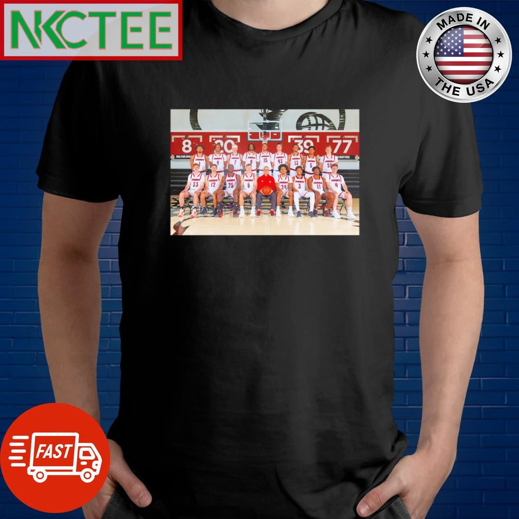 Awesome 2024-25 Louisville Men’s Basketball Team Photo shirt Unisex T-shirt, Sweatshirt, Hoodie, Long Sleeve Tee - T-Shirt, Sweatshirt, Hoodie