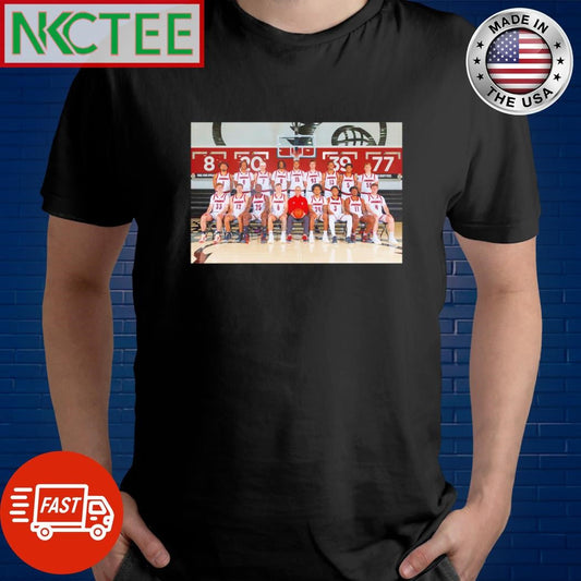 Awesome 2024-25 Louisville Men’s Basketball Team Photo shirt Unisex T-shirt, Sweatshirt, Hoodie, Long Sleeve Tee - T-Shirt, Sweatshirt, Hoodie