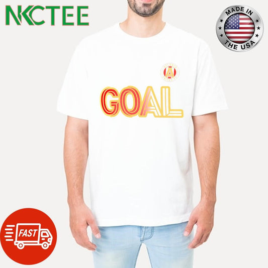 Awesome Atlanta United FC GOAL shirt Unisex T-shirt, Sweatshirt, Hoodie, Long Sleeve Tee - T-Shirt, Sweatshirt, Hoodie