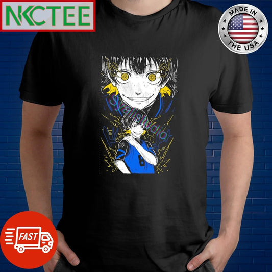 Awesome Blue Lock 8 anime graphic shirt Unisex T-shirt, Sweatshirt, Hoodie, Long Sleeve Tee - T-Shirt, Sweatshirt, Hoodie