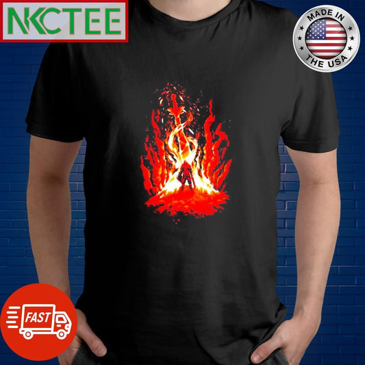 Awesome Dark Souls fire shirt Unisex T-shirt, Sweatshirt, Hoodie, Long Sleeve Tee - T-Shirt, Sweatshirt, Hoodie