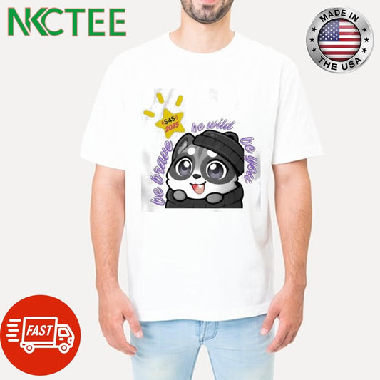 Awesome Eclipse Raccoon For Starlight S4S 2025 shirt Unisex T-shirt, Sweatshirt, Hoodie, Long Sleeve Tee - T-Shirt, Sweatshirt, Hoodie