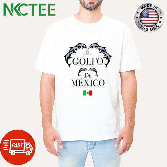 Awesome El Golfo De Mxico Dolphin shirt Unisex T-shirt, Sweatshirt, Hoodie, Long Sleeve Tee - T-Shirt, Sweatshirt, Hoodie
