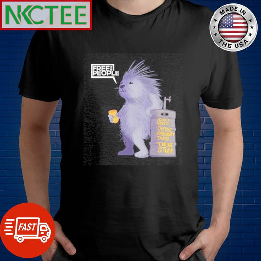 Awesome Free People Porcupine Kegger shirt Unisex T-shirt, Sweatshirt, Hoodie, Long Sleeve Tee - T-Shirt, Sweatshirt, Hoodie