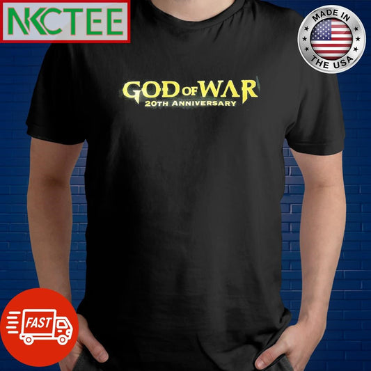 Awesome God Of War 20th Anniversary shirt Unisex T-shirt, Sweatshirt, Hoodie, Long Sleeve Tee - T-Shirt, Sweatshirt, Hoodie