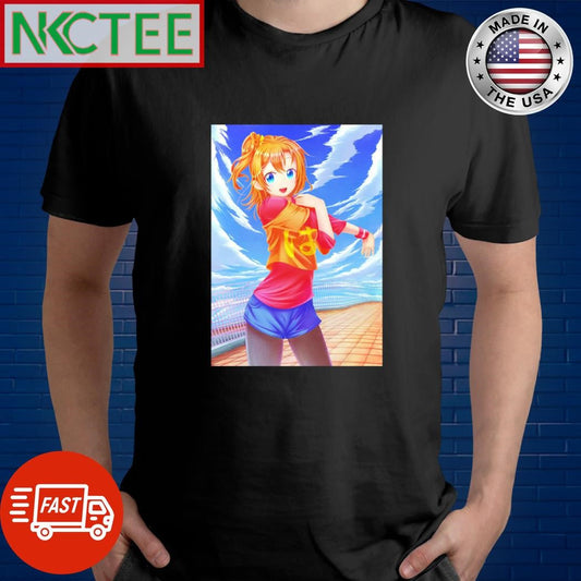 Awesome Honoka Kosaka exercise shirt Unisex T-shirt, Sweatshirt, Hoodie, Long Sleeve Tee - T-Shirt, Sweatshirt, Hoodie