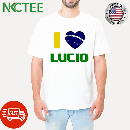 Awesome I Love Ordem E Progresso Lucio shirt Unisex T-shirt, Sweatshirt, Hoodie, Long Sleeve Tee - T-Shirt, Sweatshirt, Hoodie