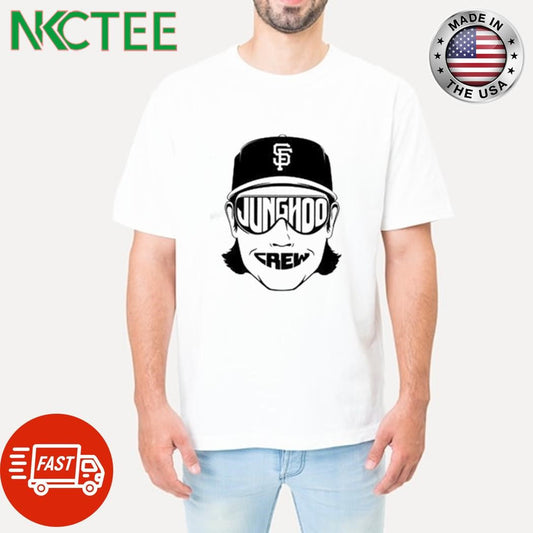 Awesome Jung Hoo Crew 2025 San Francisco Giants shirt Unisex T-shirt, Sweatshirt, Hoodie, Long Sleeve Tee - T-Shirt, Sweatshirt, Hoodie