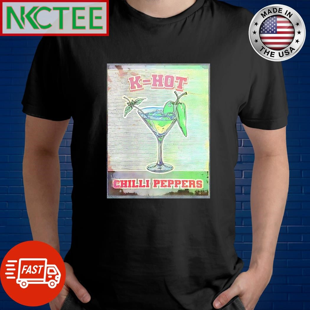 Awesome K-hot Chilli Peppers shirt Unisex T-shirt, Sweatshirt, Hoodie, Long Sleeve Tee - T-Shirt, Sweatshirt, Hoodie
